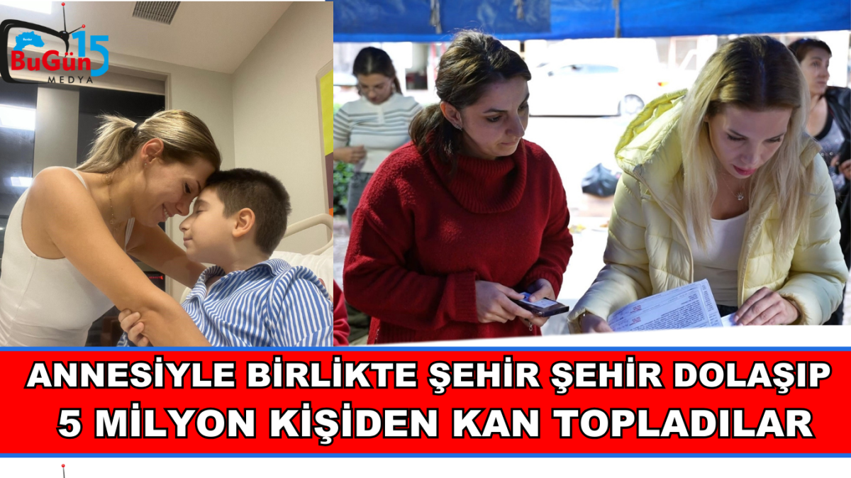Annesiyle Birlikte Şehir Şehir Dolaşıp 5 Milyon Kişiden Kan Toplayan Ares'ten Güzel haber