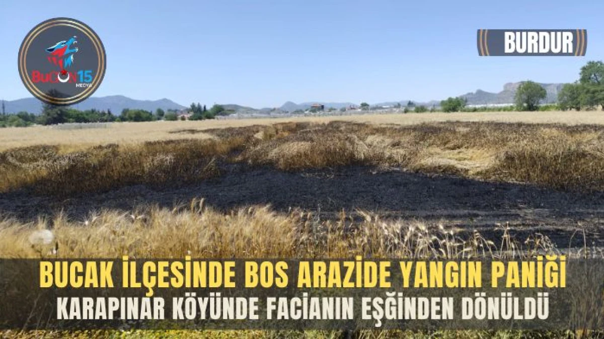 ÇIKAN YANGINDA FACİANIN EŞİĞİNDEN DÖNÜLDÜ