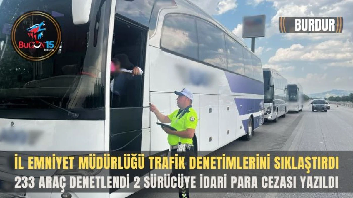 YOLCU TAŞIMACILIĞINA YÖNELİK DENETİMLER SÜRÜYOR